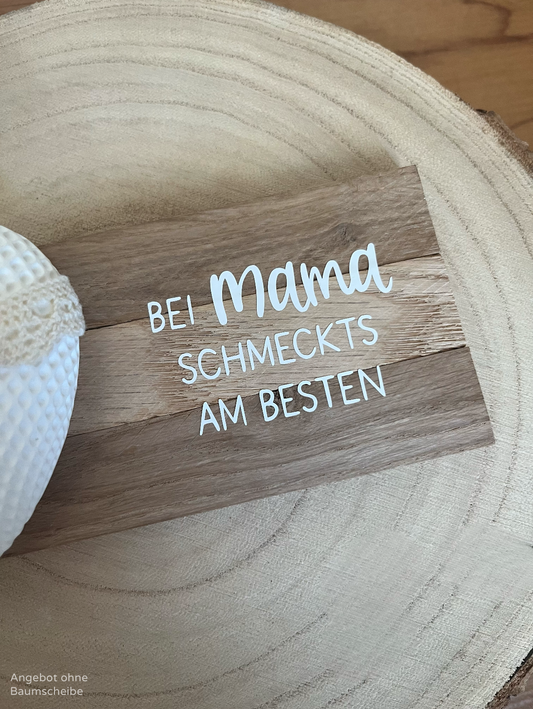 Rautenherz mittel mit Klötzchenleiste, Band und Blumenelement