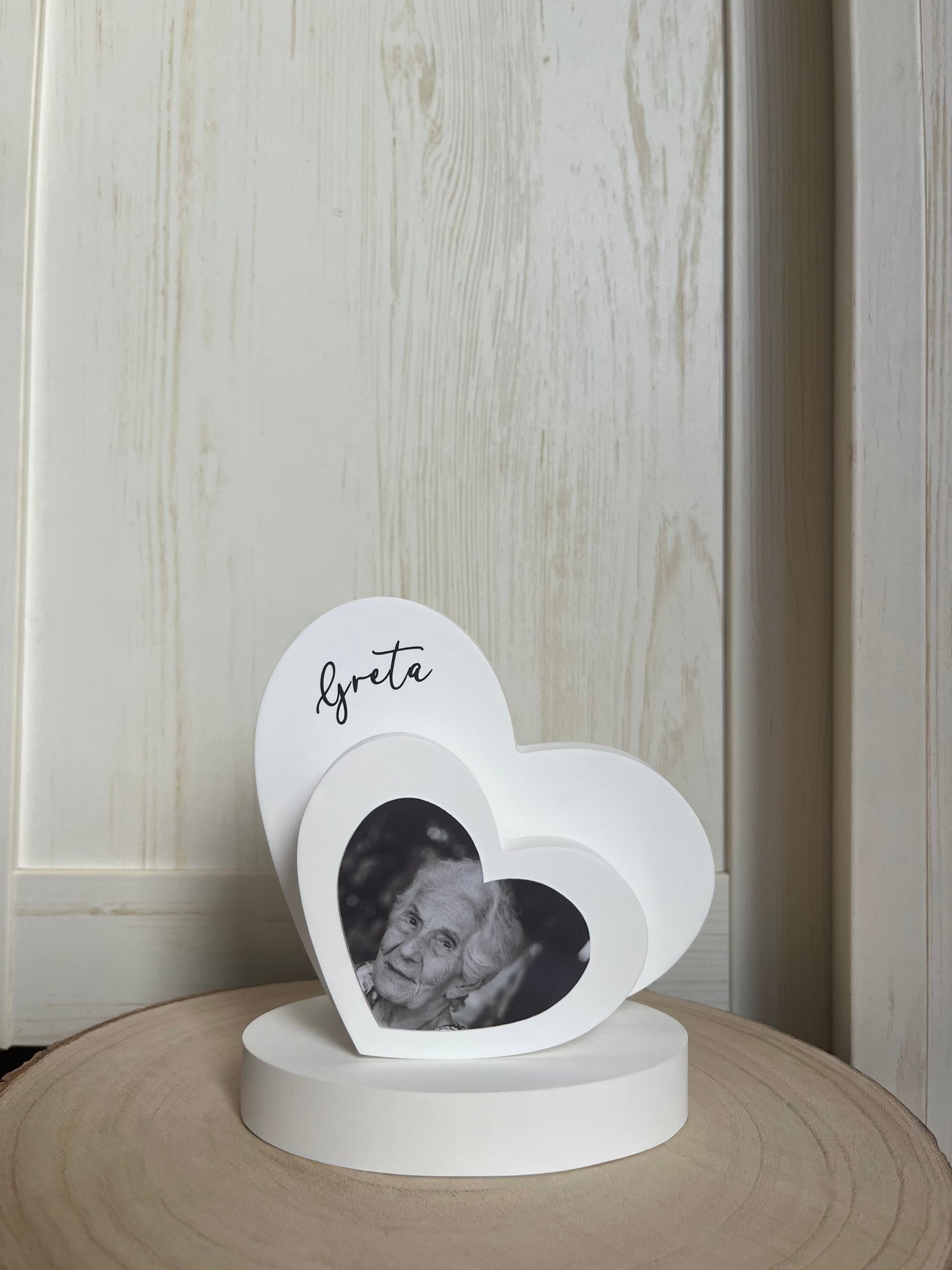 Trauergeschenk personalisiert als Andenken für Mama Papa Oma mit Foto